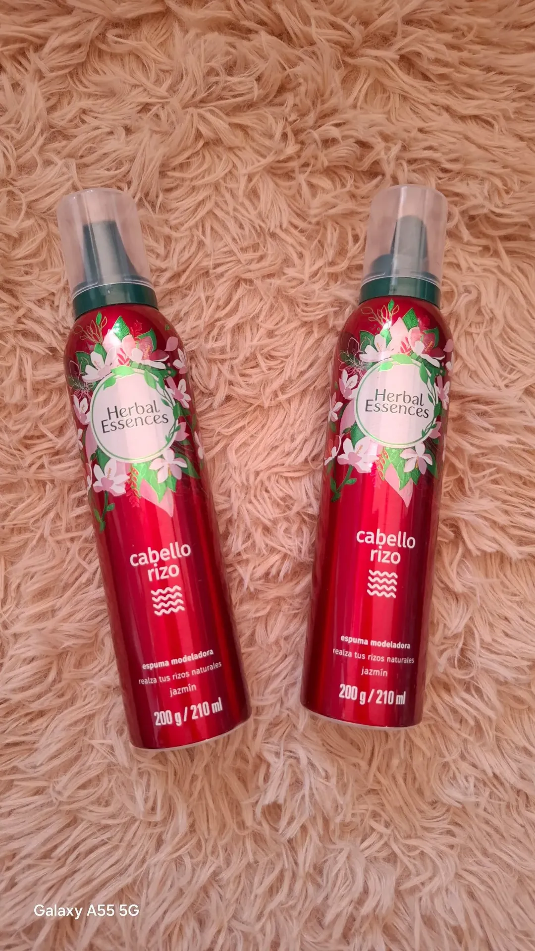 Espuma rizadora Herbal