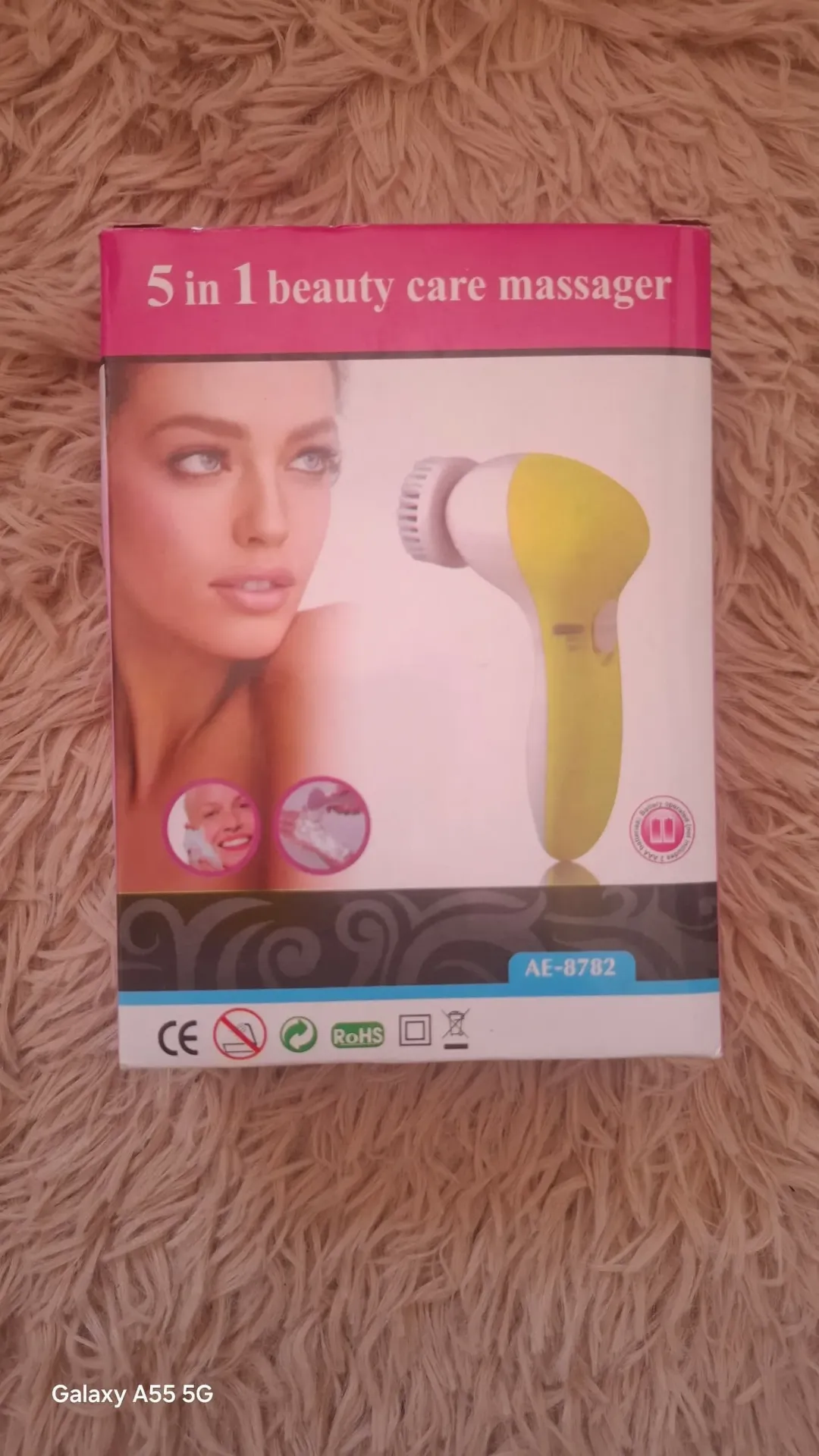 Cepillo para exfoliación facial