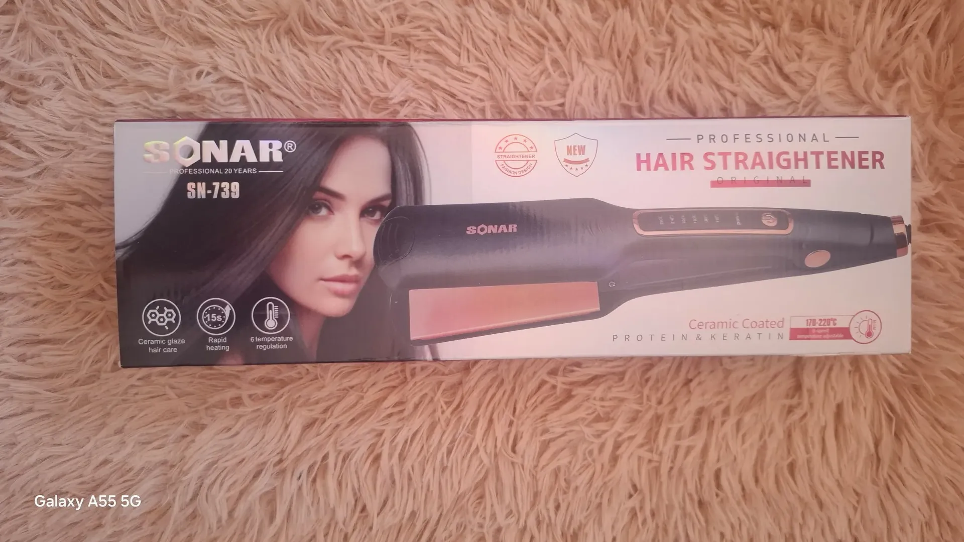 Plancha de pelo grande