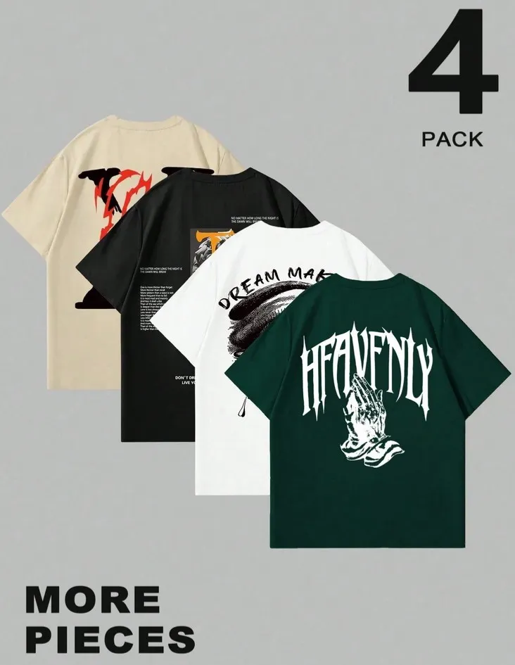 Set de 4 pullovers de hombre