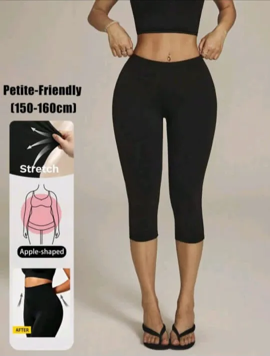 Pantalones de Capri Alta media rodilla