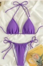 Bikini Triangular Lila