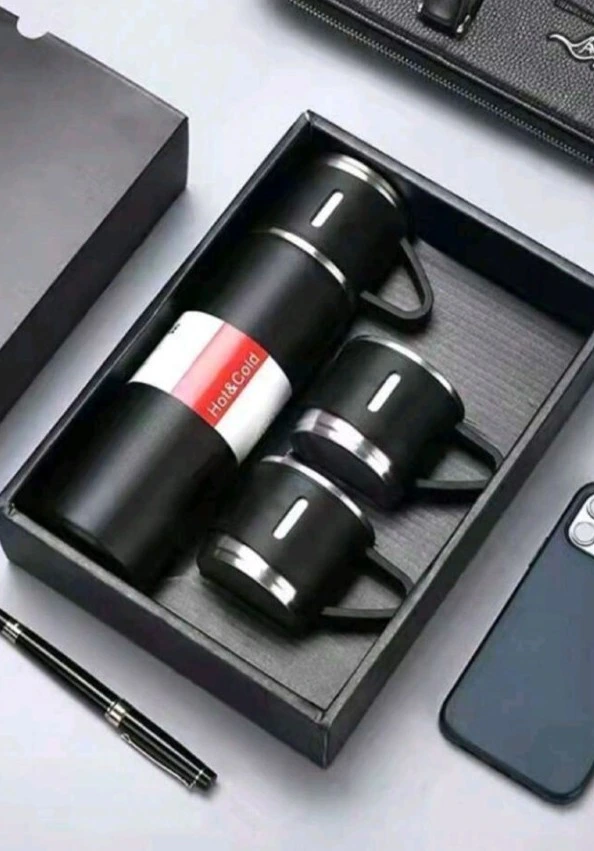 Termo para café con 3 tazas (Negro)