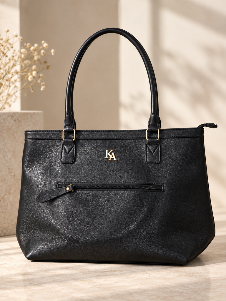 Cartera grande Negra