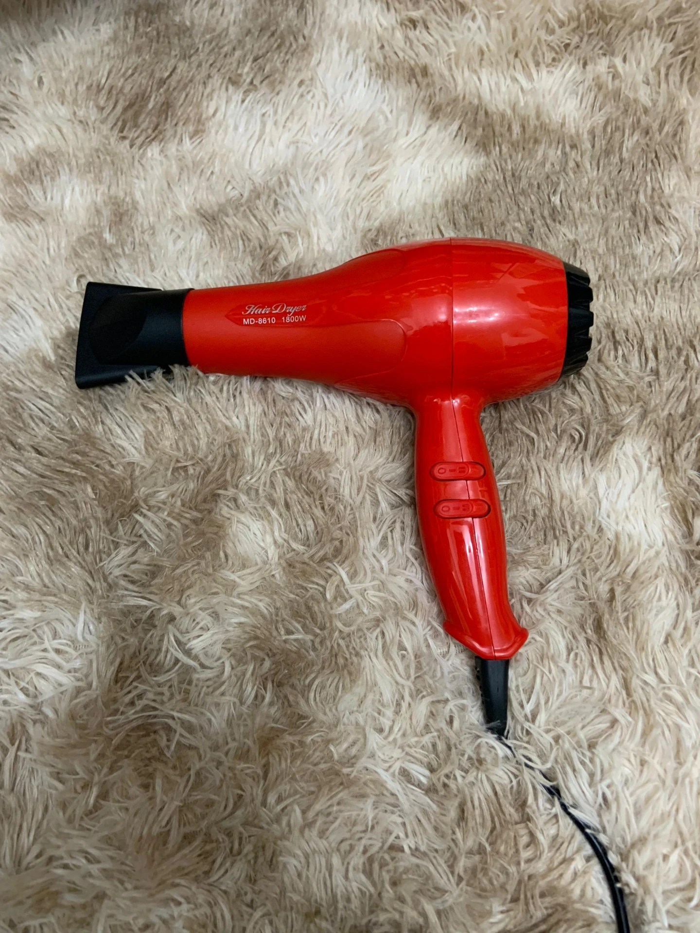 Secadora de cabello Roja