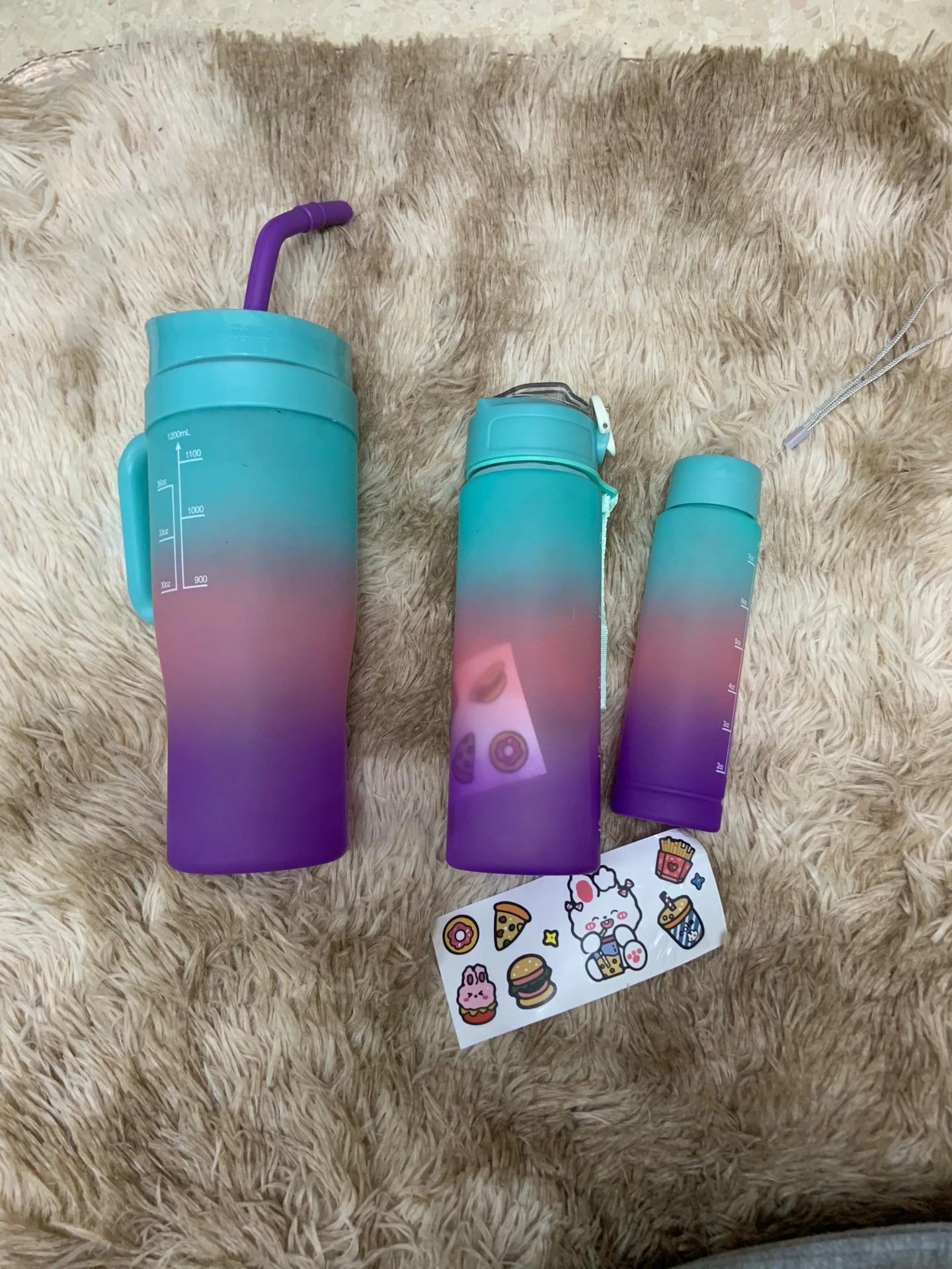 Set de Jarra y dos pomos (800mL y 350mL)