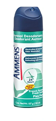 Spray desodorante para pies