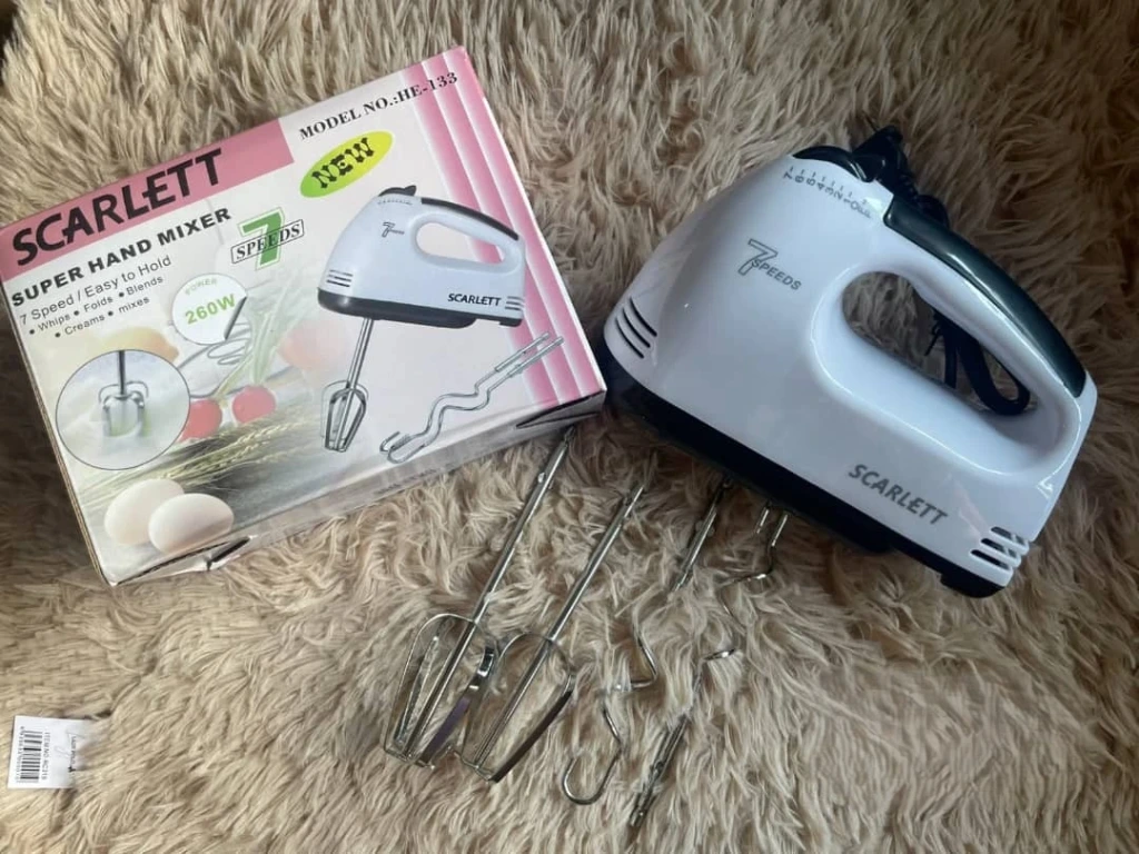 Batidora de mano con 7 velocidades