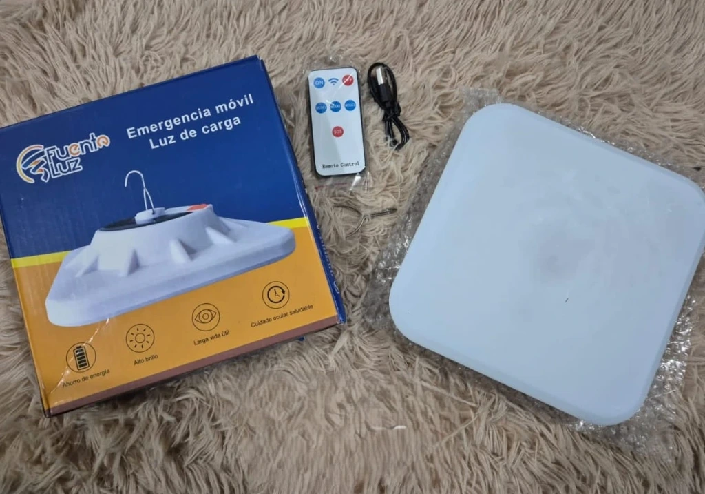 Lámparas recargables con colgante