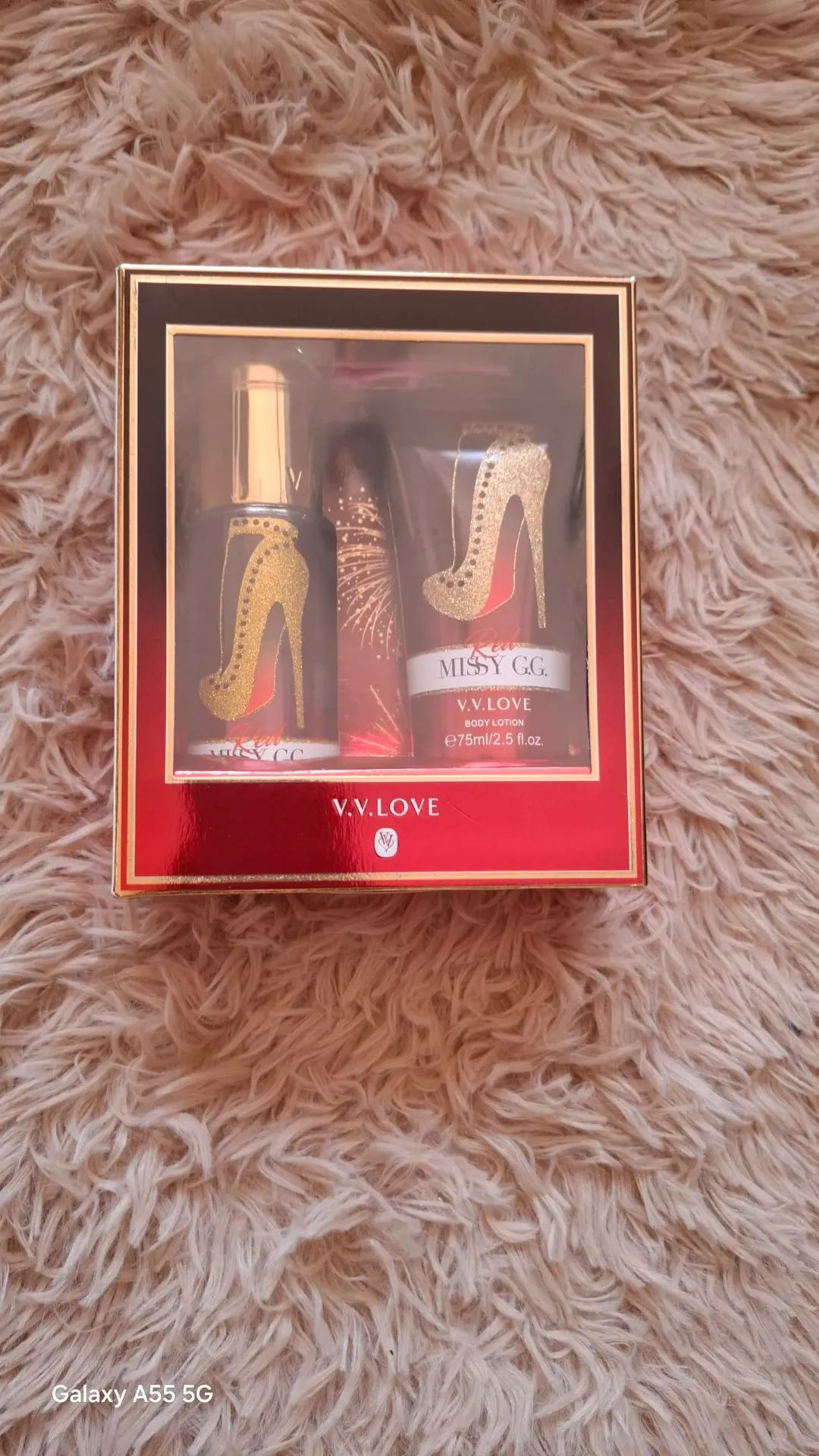 Set de perfume y crema perfumada