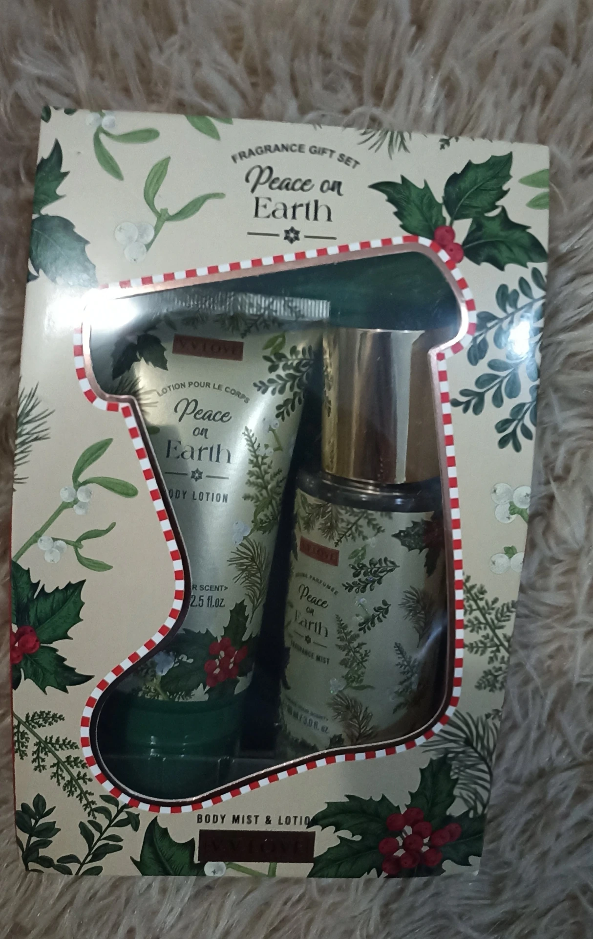 Set de perfume y crema perfumada