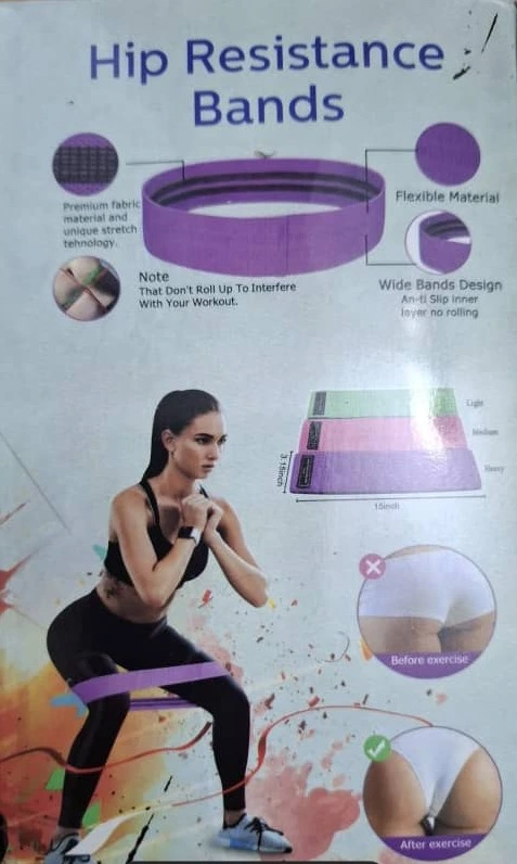 Bandas elásticas para ejercicios