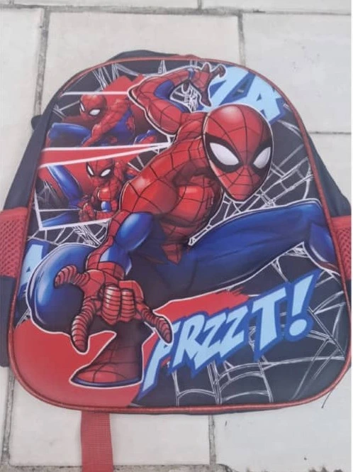 Mochila infantil con diseño de Spiderman