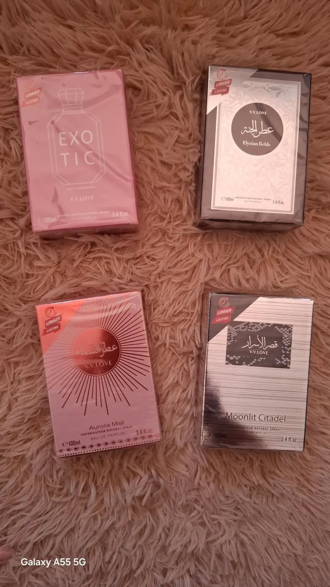 Perfumes de hombre y mujer