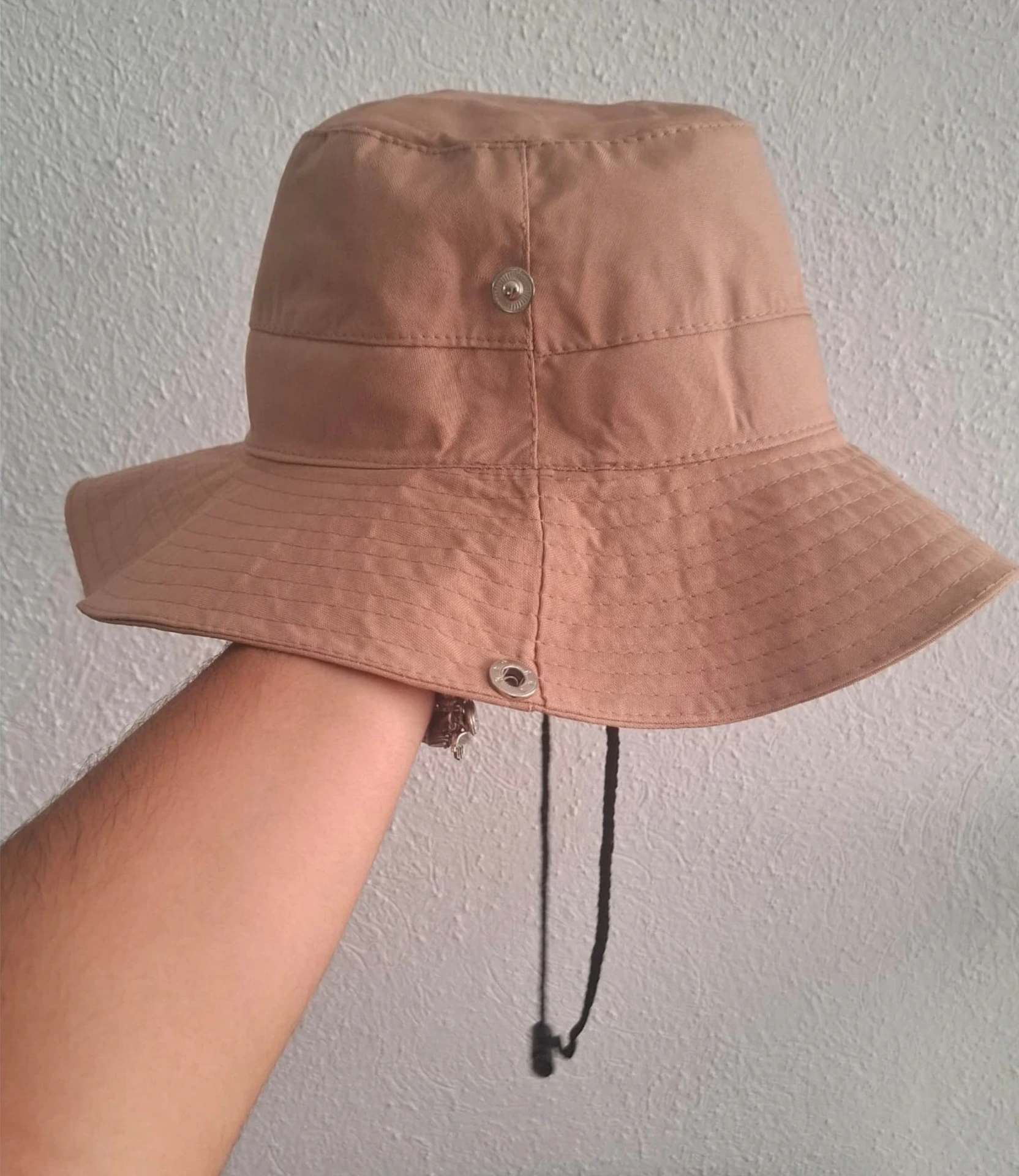 Sombrero pachanga con cordón (Beige)