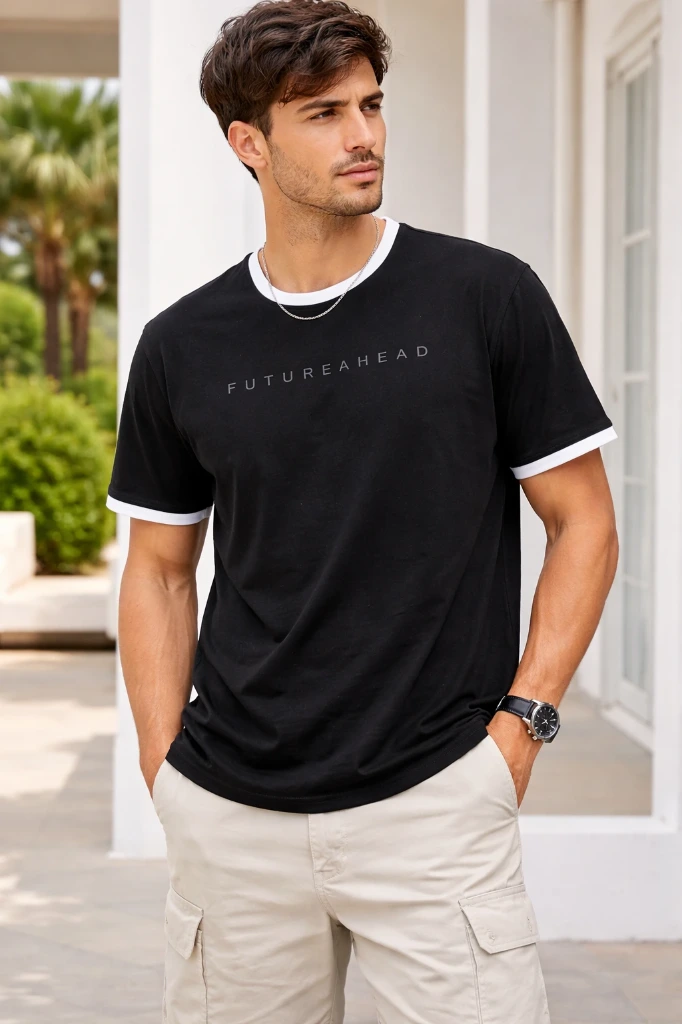 Pullover de hombre diseño Future head