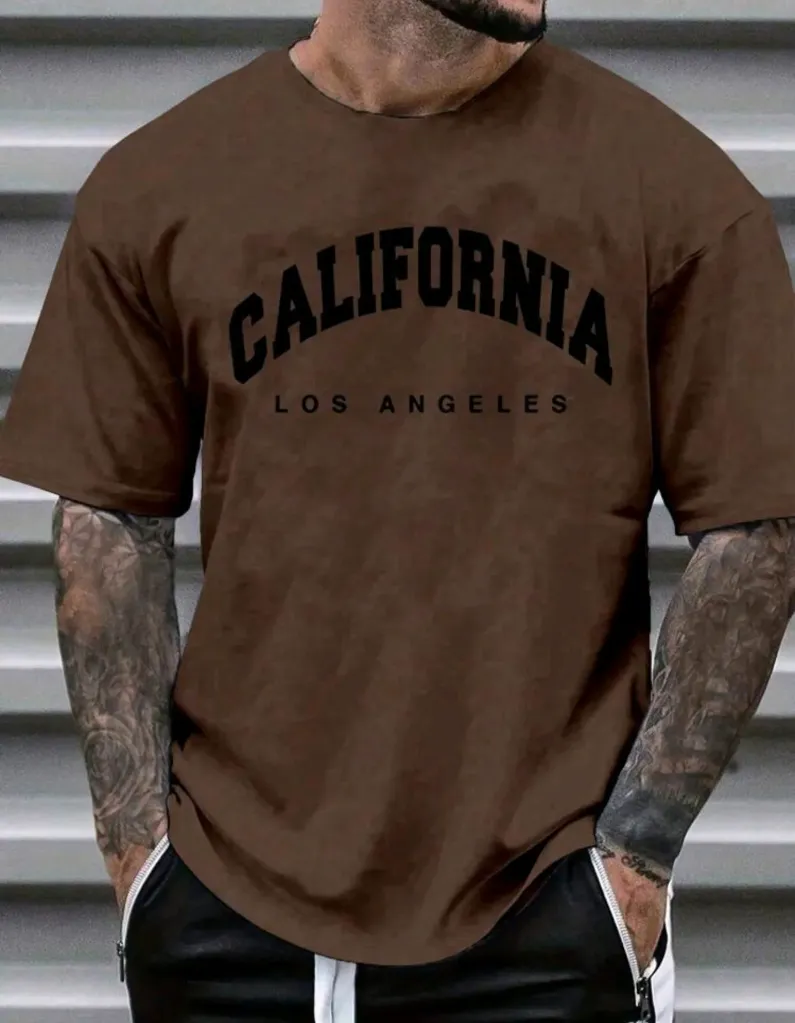 Pullover de hombre California Marrón