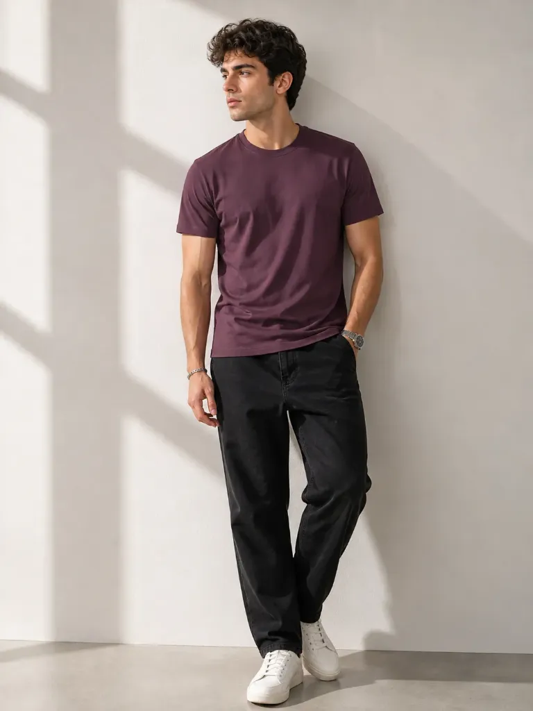 Pullover Cuidado con el Perro de hombre (Grande (L), Negro)